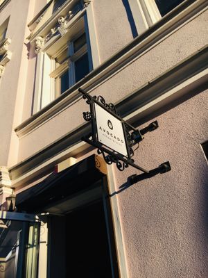 The outside  at Avocado Vegan Bistro in Gdansk