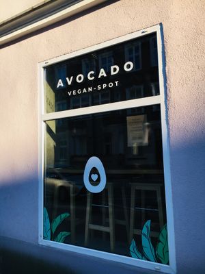  the outside  at Avocado Vegan Bistro in Gdansk