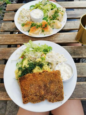 Amazing food. at Avocado Vegan Bistro in Gdansk