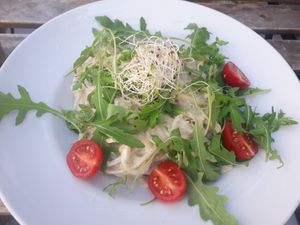 Carbonara 1 at Avocado Vegan Bistro in Gdansk