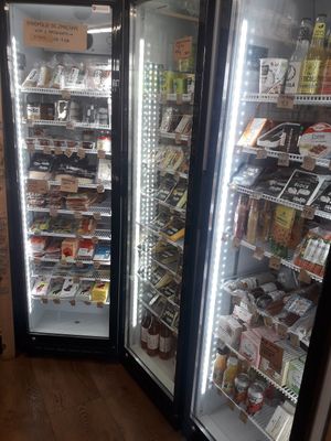 Fridges! at Avocado Vegan Bistro in Gdansk