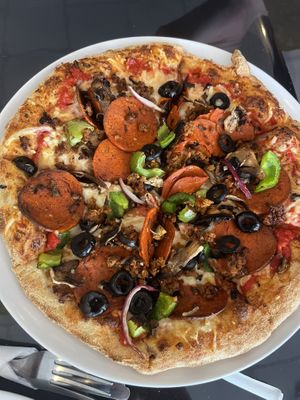   at Pizza Buzz in Watauga