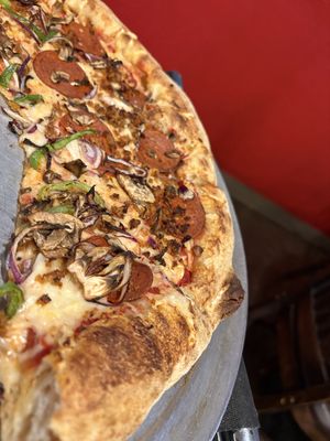 Vegan supreme  at Pizza Buzz in Watauga