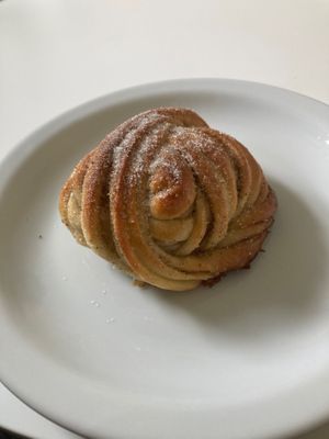 Cardamom roll at DAMKA • cafè & bakery in Krakow