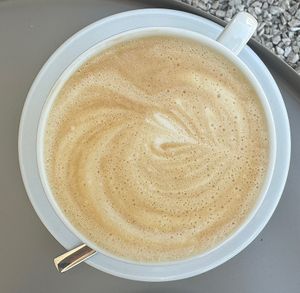 Cappuccino with oat milk   at DAMKA • cafè & bakery in Krakow