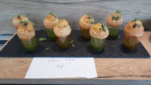 pani puri 7€ at The Tasty Tuk Tuk in Mettmann