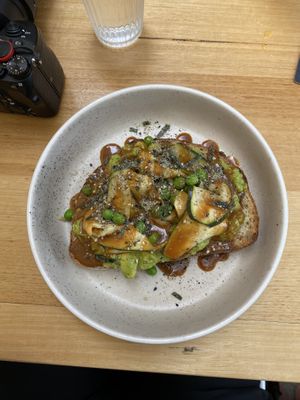 Green breakfastt  at Rudimentary  in Footscray