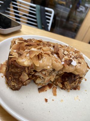 Banana Bread with peanut butterr  at Rudimentary  in Footscray