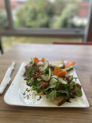 Veggie sandwichh  at Cafe Styria in Leoben