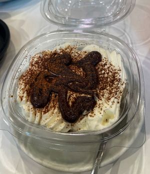 Tiramisu  at Ceccolinibio in Ravenna
