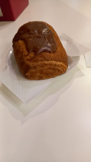 vegan pastry with chocolate 1,70€ at Ceccolinibio in Ravenna