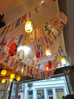 Decorations at Ramen IPPIN Kaiserslautern in Kaiserslautern