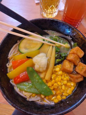 Vegan miso ramen at Ramen IPPIN Kaiserslautern in Kaiserslautern