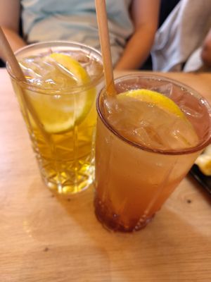 Lemonade and ice tea at Ramen IPPIN Kaiserslautern in Kaiserslautern