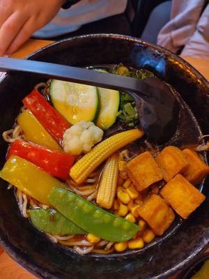 Vegan shoyu Ramen at Ramen IPPIN Kaiserslautern in Kaiserslautern