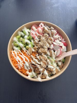 Vegan bowl  at Bowl Bar in Bled