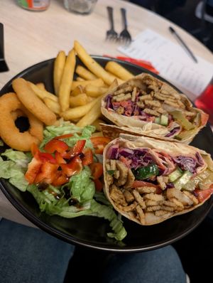 Kebab at The Hutch at The Hatter in Edinburgh