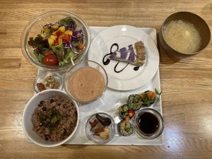 . at Natural Food Dining LOHAS in Sapporo