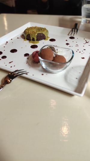 Raw truffles at Natural Food Dining LOHAS in Sapporo