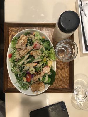 The protein shake lunch 👍  at Natural Food Dining LOHAS in Sapporo