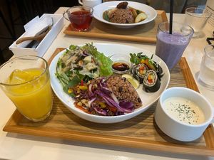 gapao rice, ordered vegan at Natural Food Dining LOHAS in Sapporo