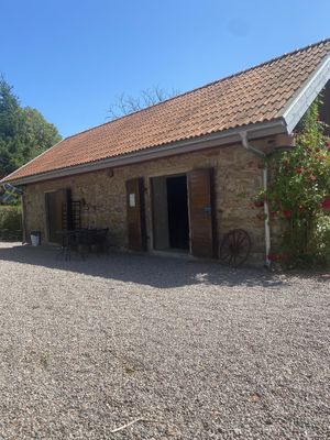The café  at Hjulets Cafe in Goetene