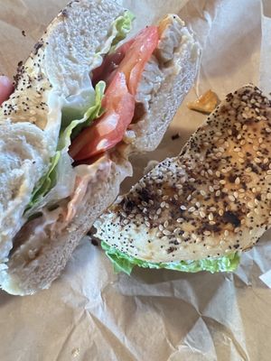 TLT sandwhich   at Friendly Foodees in Alpena