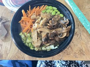 Saturday pop up - miso soup   at Friendly Foodees in Alpena