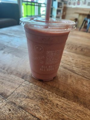 The Grind Smoothie at Z's Good Vibez Juice Bar in Allen