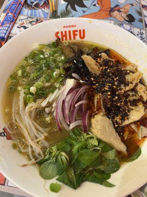 Dragon noodles  at Ramen Shifu  in Leliana