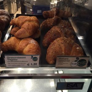 Vegan croissants at Chef Express in Florence