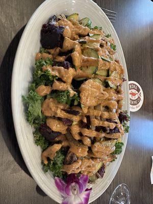 Vegan veggie hash  at Island Vintage Coffee in Kapolei