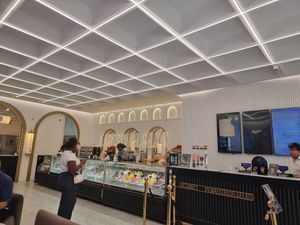 Interior at Lucciano's in Rome