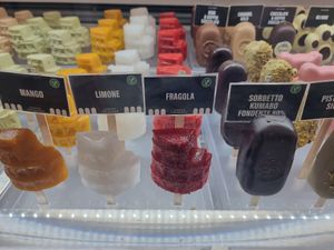 Popsicles at Lucciano's in Rome