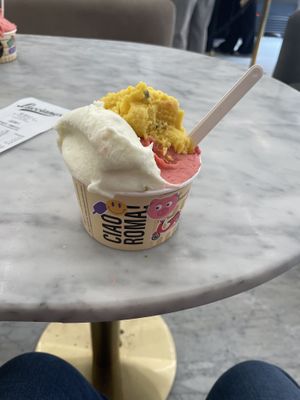   at Lucciano's in Rome