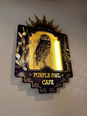   at Purple Owl Cafe in Julian