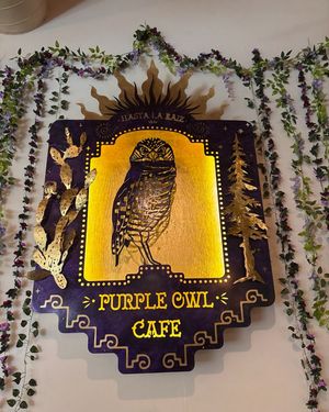   at Purple Owl Cafe in Julian
