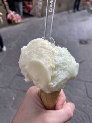 Pineapple and Mojito  at Festival del Gelato in Florence