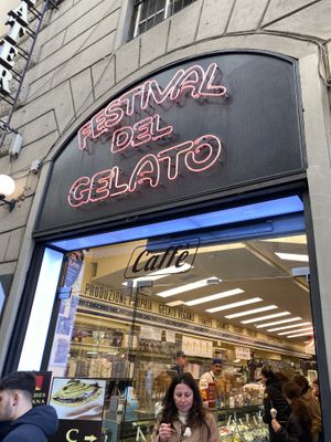 Top!  at Festival del Gelato in Florence