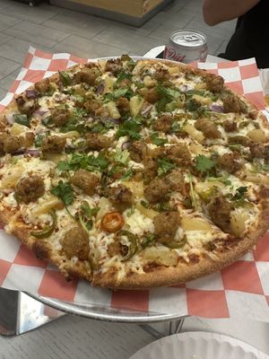 Vegan Manchuriann  at Pizza Twist in Sanford