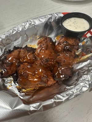 Vegan wings!  at Pizza Twist in Sanford