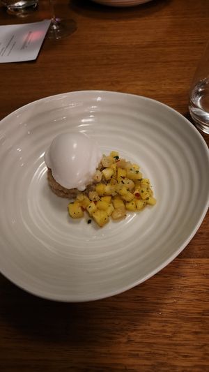 Tapioca pudding at e'cco bistro in Newstead