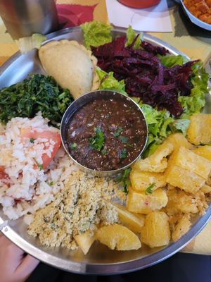 Feijoada de feijão azuki at Govardhana Hari - Sabor da Índia in Rio De Janeiro