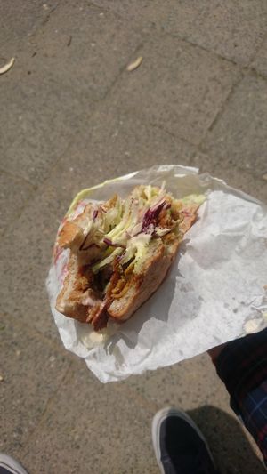 Seitan Döner at Shahia in Leipzig