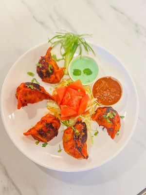 Charcoal grilled Momos - Tandoori Momos at Delhi Darbar Kitchen Singapore in East Singapore