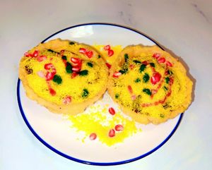 Katori Chat - popular Indian street food ,best seller of the store. at Delhi Darbar Kitchen Singapore in East Singapore