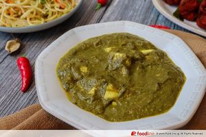 Palace paneer- Spinach curry with cottage cheese at Delhi Darbar Kitchen Singapore in East Singapore