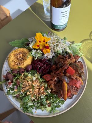 Mezze  at Earth Cult Kitchen in Newquay