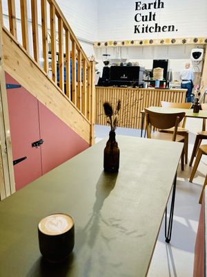   at Earth Cult Kitchen in Newquay