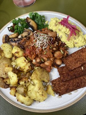   at Earth Cult Kitchen in Newquay